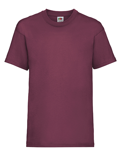 Fruit of the Loom - Kids´ Valueweight T - Burgundy