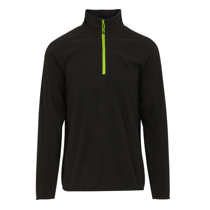 Regatta Professional - Navigate Half Zip Fleece - Black, Lime