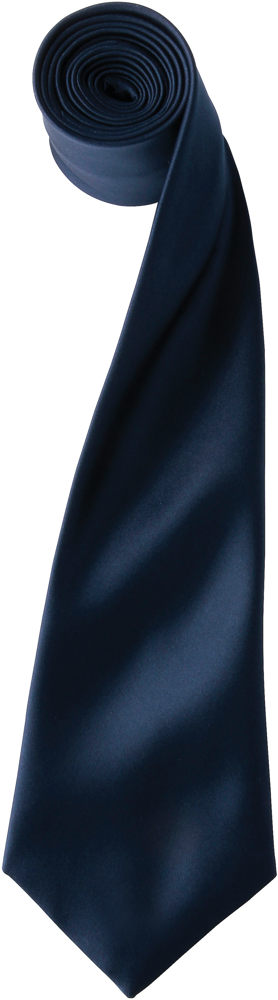 PR750 - Satijnen stropdas - Navy