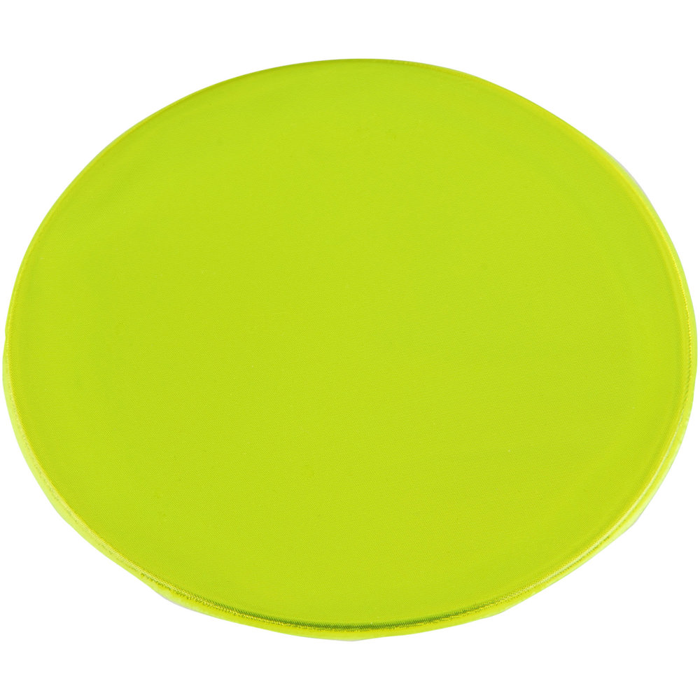 RFX™ Reflecterende sticker rond medium - Neon Geel