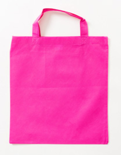 Printwear - PP Shopper Bag Short Handles - Pink (ca. Pantone 226U-HKS 27)