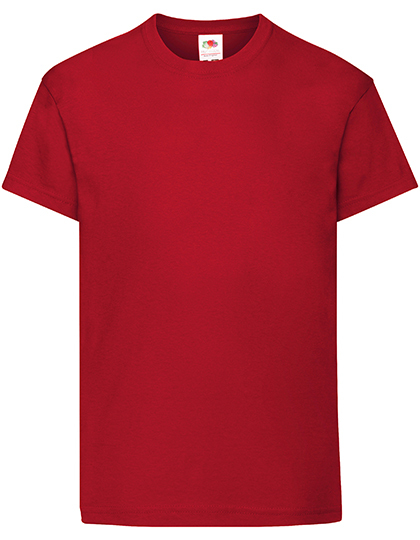 Fruit of the Loom - Kids´ Original T - Brick Red