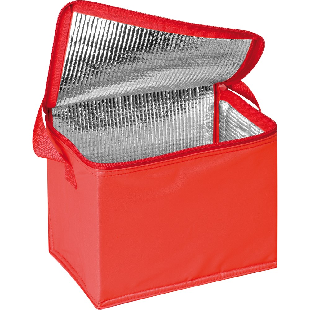 Koeltas voor 6 blikjes van 0,5 L - Rood