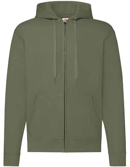 Fruit of the Loom - Classic Hooded Sweat Jacket - Classic Olive