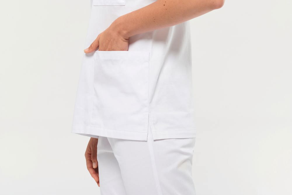 WK504X - Katoenen unisex tuniek met korte mouwen