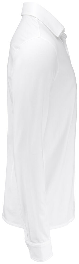 Cutter & Buck - Hedley Stretch Shirt Heren Wit L
