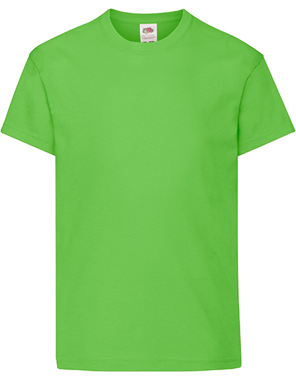 Fruit of the Loom - Kids´ Original T - Lime