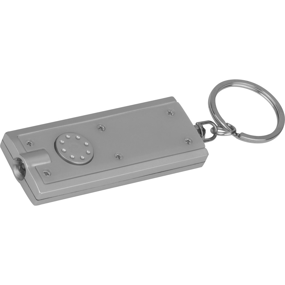 Sleutelhanger met wit LED lampje