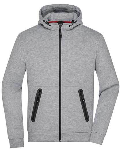 Daiber - Men´s Hooded Jacket - Light Melange