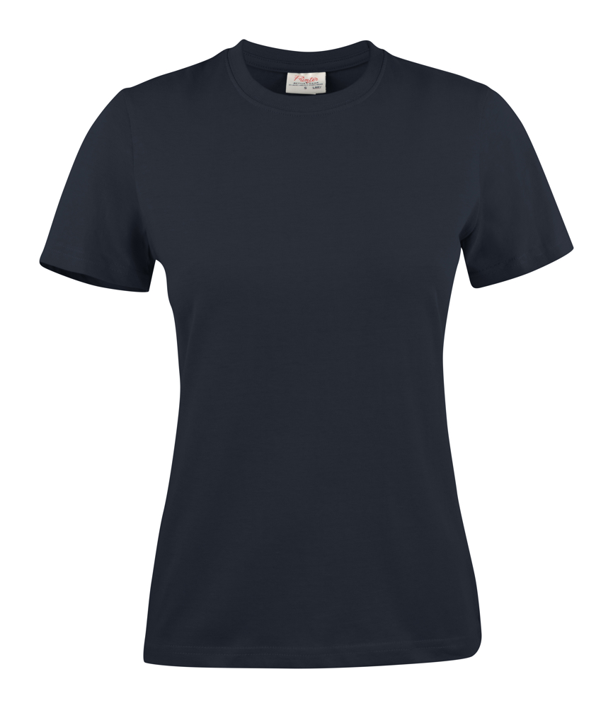 Heavy T T-Shirt Dames - Donker Marine