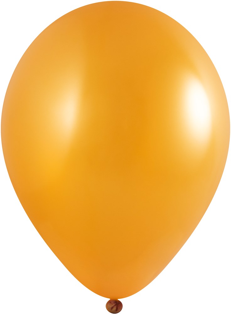 Ballonnen onbedrukt 85/95 cm - Ø 33 cm - 11 inch - Goud Metallic (2415) (± PMS 871)