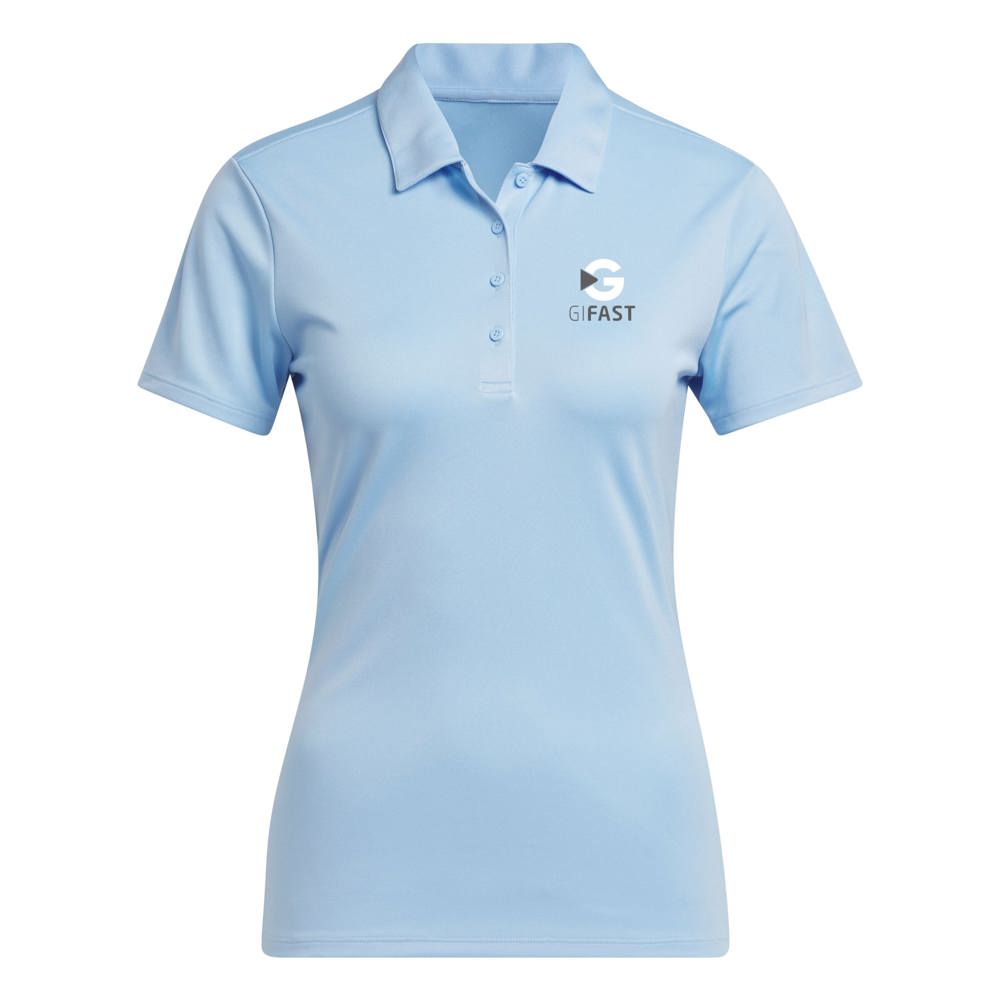 Adidas polo dames - Lichtblauw