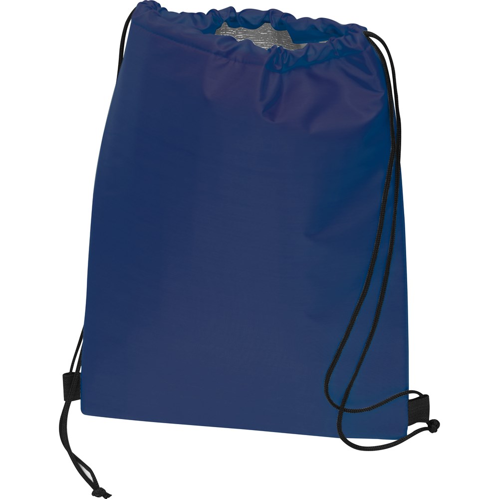 Polyester gymtas - donkerblauw