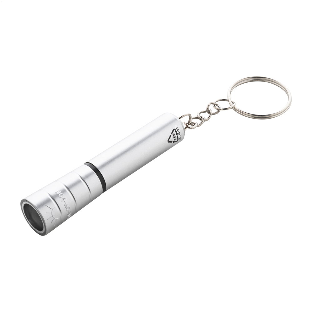 Raipei - mini RABS zaklamp - zilver