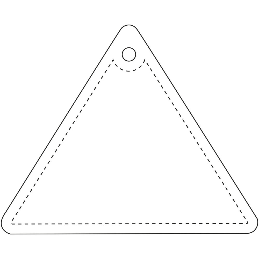 RFX™ H-12 driehoekige reflecterende pvc hanger