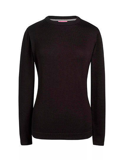 Brook Taverner - Ladies´ Helena Crew Neck Jumper - black