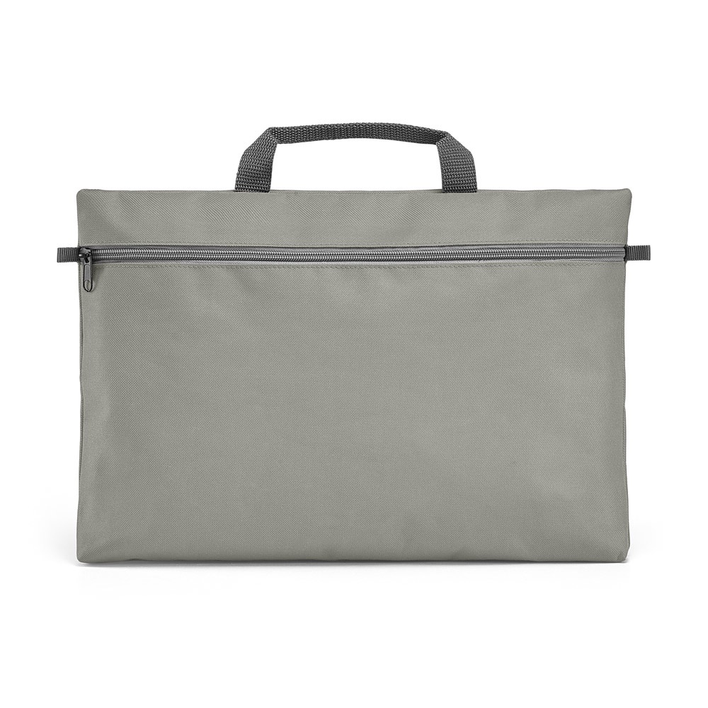 MILO. 600D polyester Documententas - Grijs