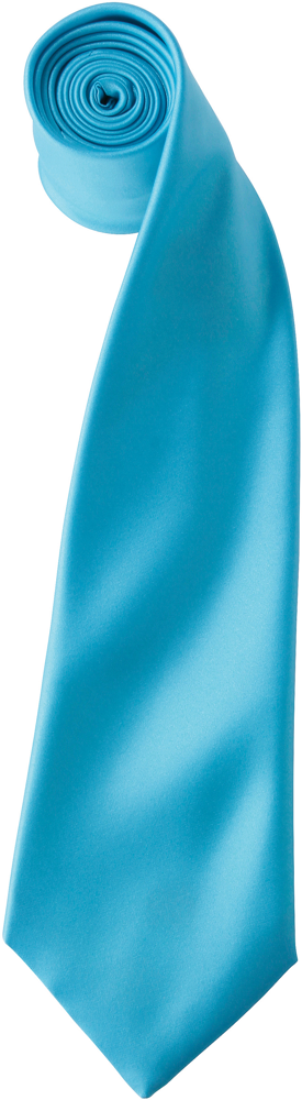 PR750 - Satijnen stropdas - Turquoise