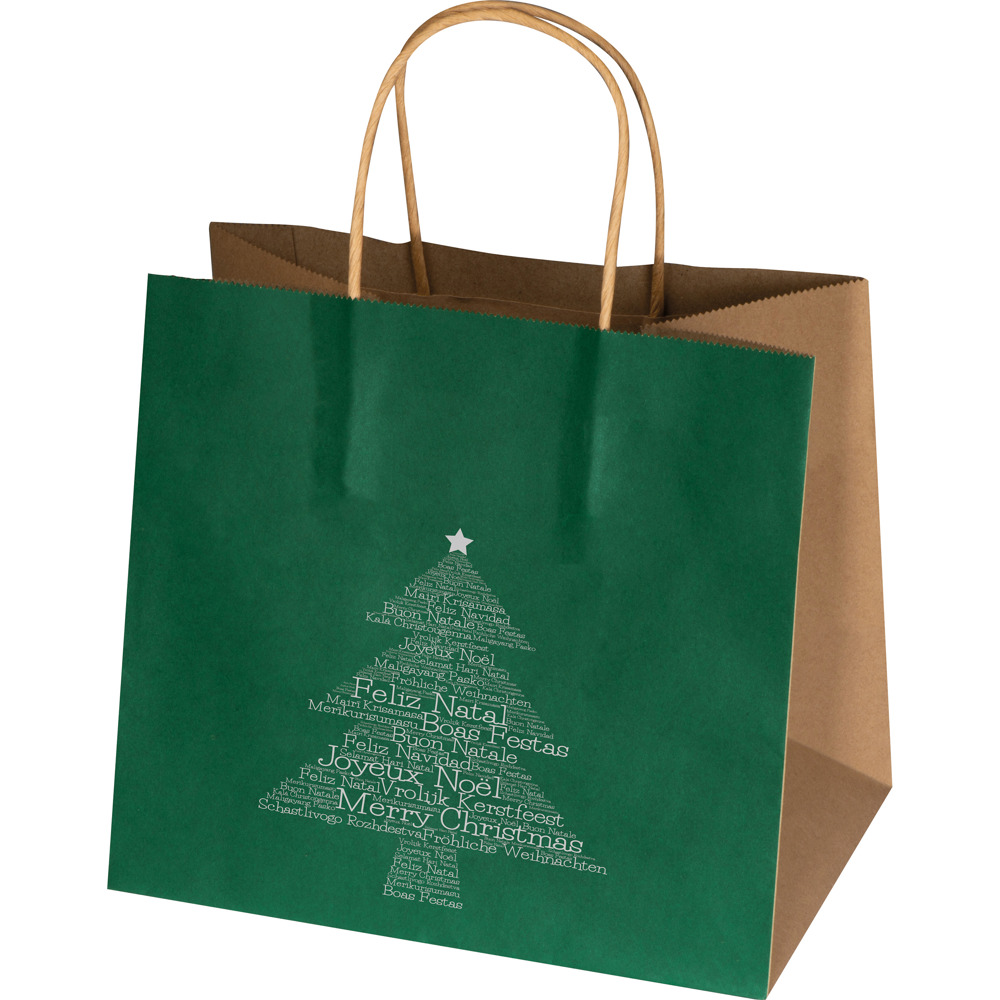 Kersttas klein - Groen