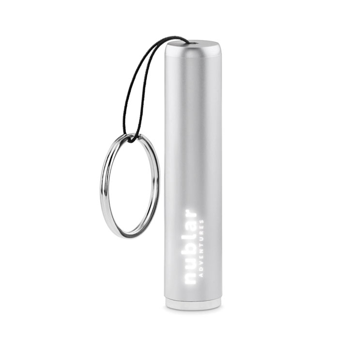 SANLIGHT - Kunststof zaklampje - zilver