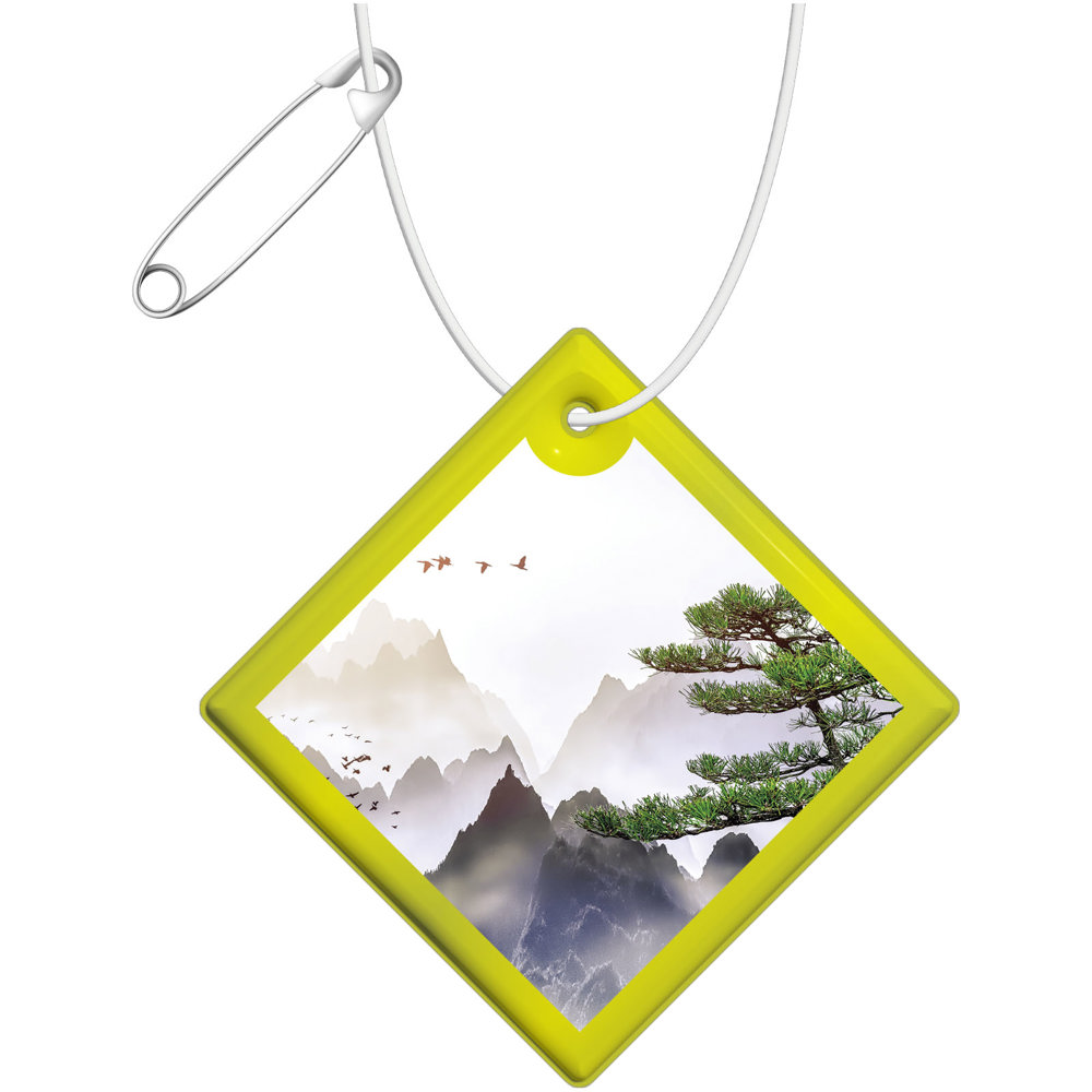 RFX™ H-20 grote reflecterende diamant pvc hanger