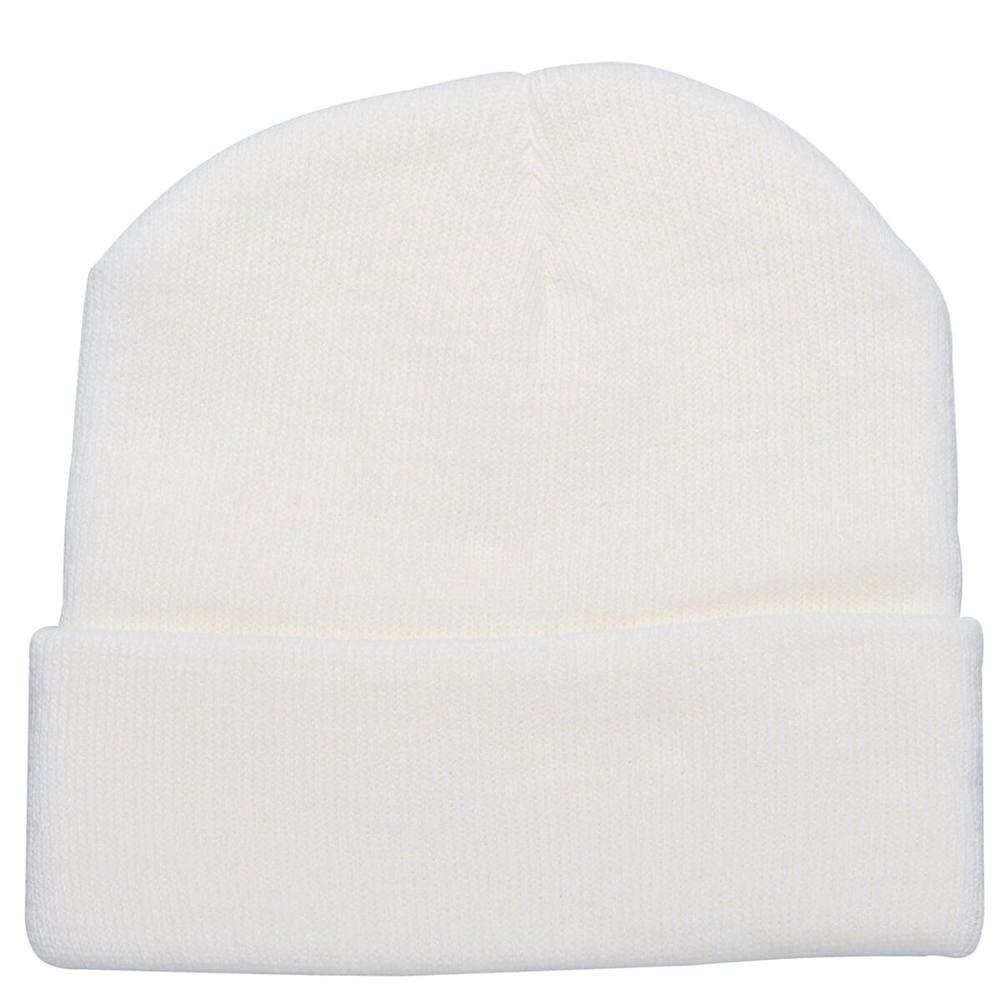 Gebreide muts - Gebroken wit (Off-white) / Gebroken wit