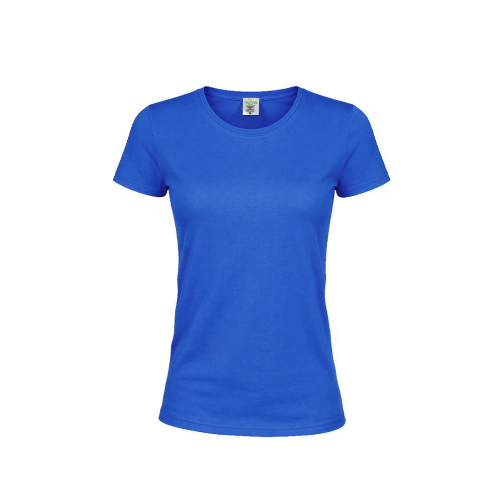 Kleuren Dames T-Shirt "keya" WCS180 - AZUL
