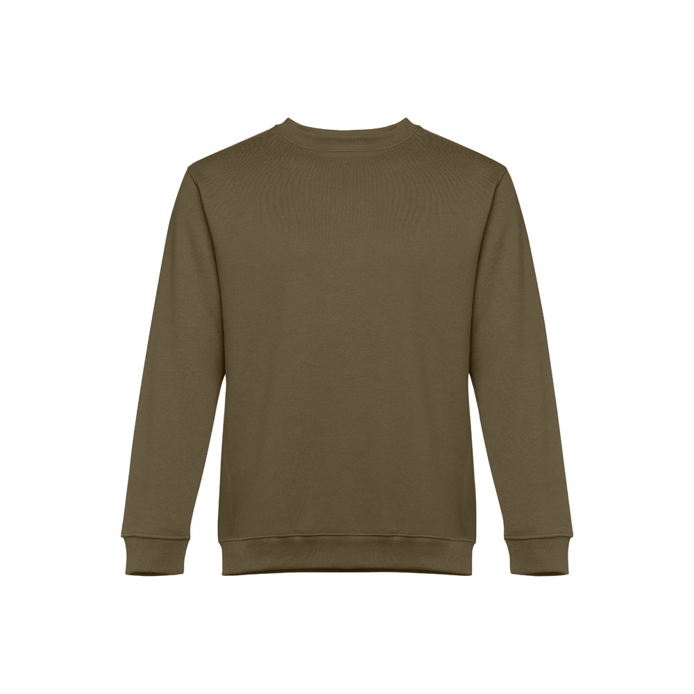 THC DELTA. Sweater (unisex) in katoen en polyester - Olijfgroen