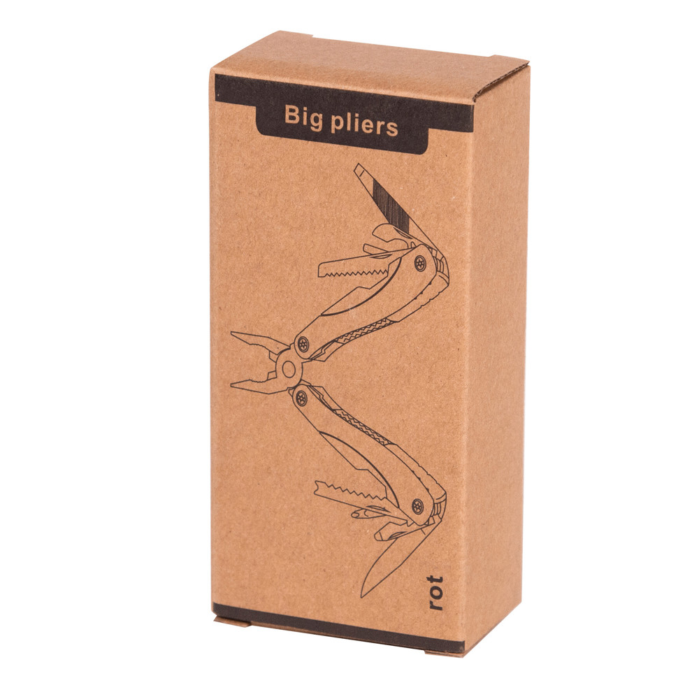 BIG PLIERS - Multitool van roestvrijstaal en aluminium