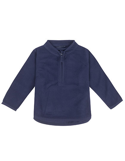 Larkwood - 1/2 Zip Lightweight Fleece - Navy