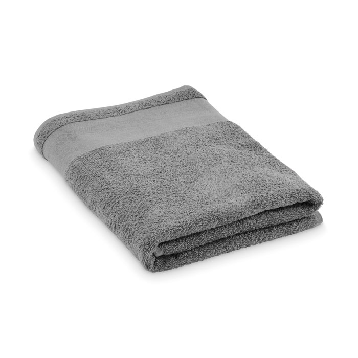 ISLAND 70 - Katoenen badhanddoek - Steengrijs