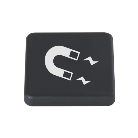 Magneet 40x40 mm - zwart