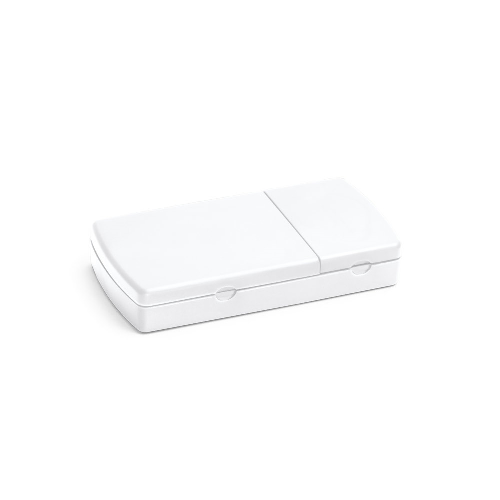 NERO. Tablet box met 2 verdelers