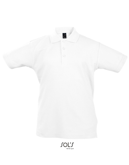 SOL´S - Kids´ Summer Polo II - White