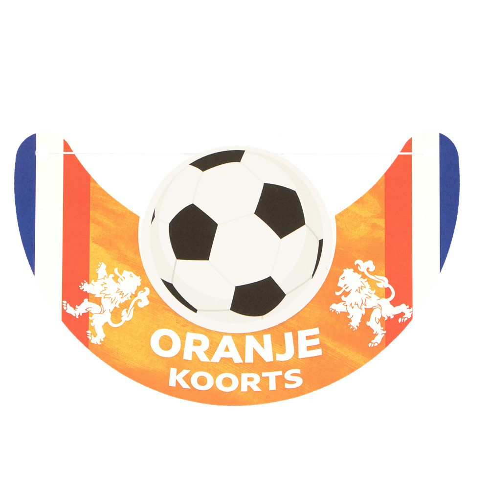 Zonnekleppen model voetbal