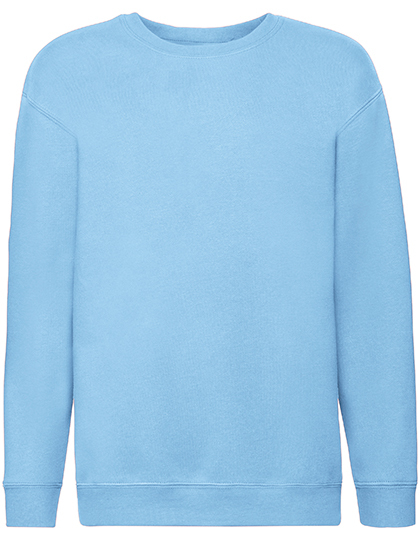 Fruit of the Loom - Kids´ Premium Set-In Sweat - Sky Blue