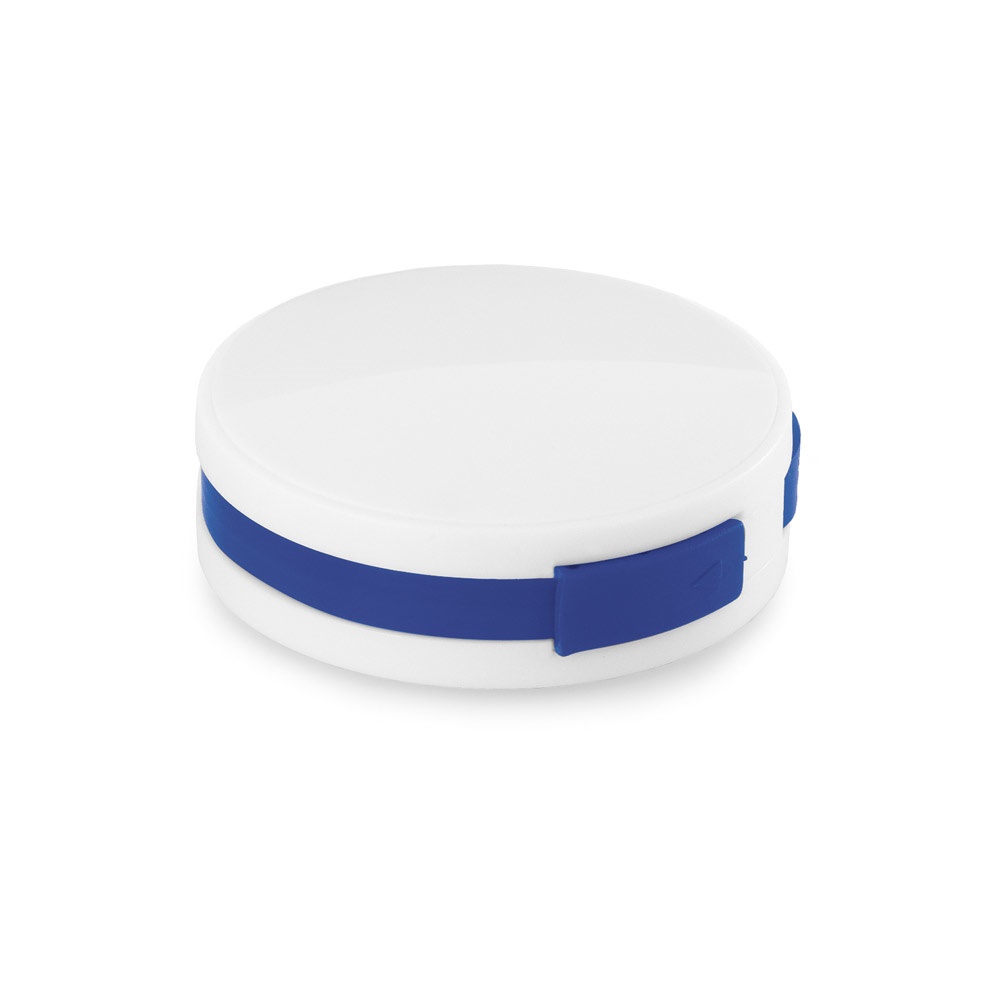 GARDNER. HUB met kabel en 4 USB-A poorten in ABS - Royal Blauw