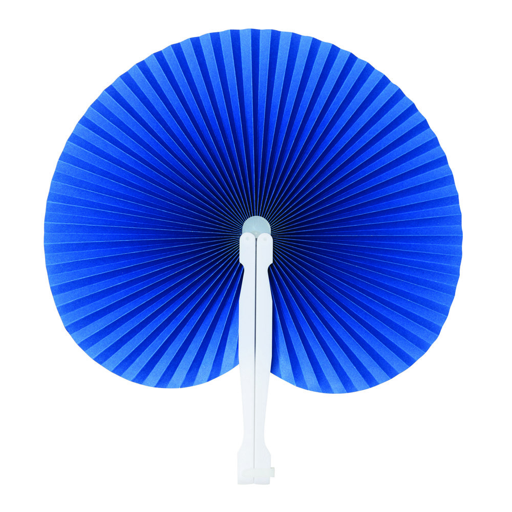 PEACOCK - Opvouwbare waaier - Donkerblauw