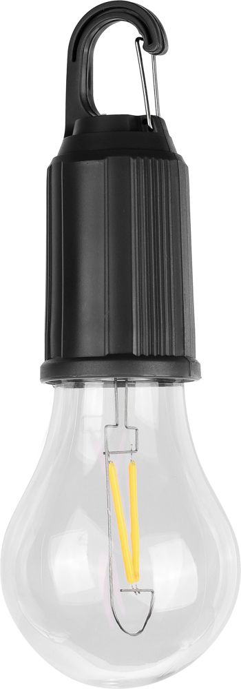 ABS gloeilamp Dalton - Zwart