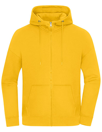 Daiber - Unisex Oversized Hooded Jacket - Sunflower