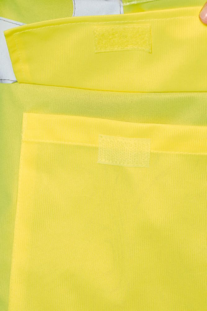 WK618 - Gerecycled HI-VIZ VEILIGHEIDSHESJE met rits