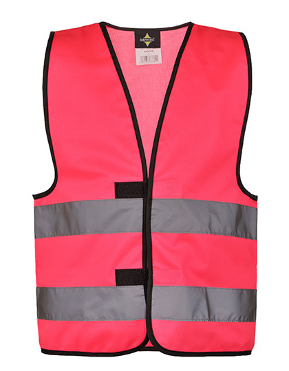 Korntex - Kids´ Hi-Vis Safety Vest Aarhus - Neon Pink