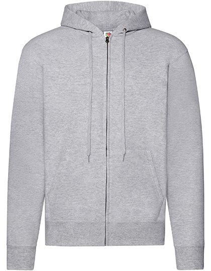Fruit of the Loom - Classic Hooded Sweat Jacket - Heather Grey