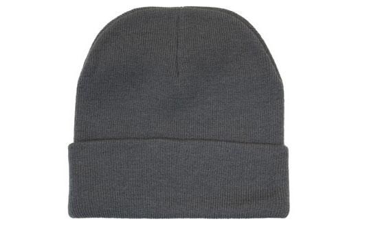 Acrylic Muts met Fleece voering (3059) - charcoal