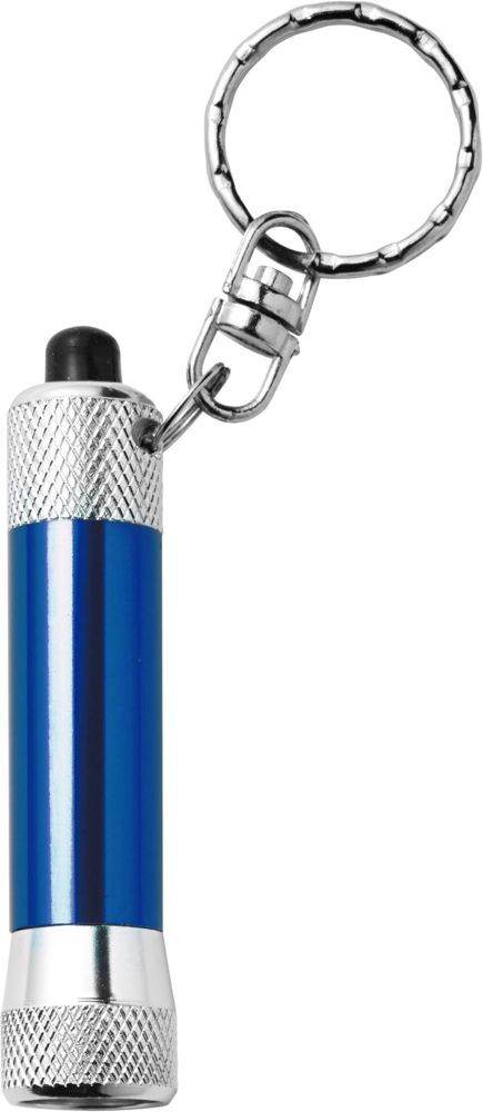 Aluminium 3-in-1 sleutelhanger Audrey - Kobaltblauw