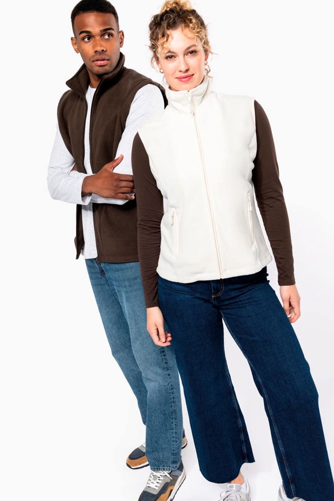 K906A - Bodywarmer van microfleece dames