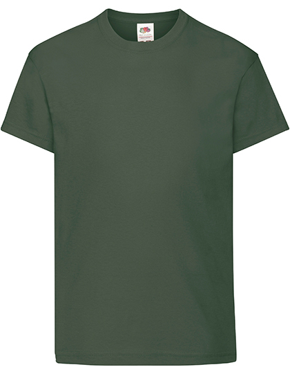 Fruit of the Loom - Kids´ Original T - Bottle Green