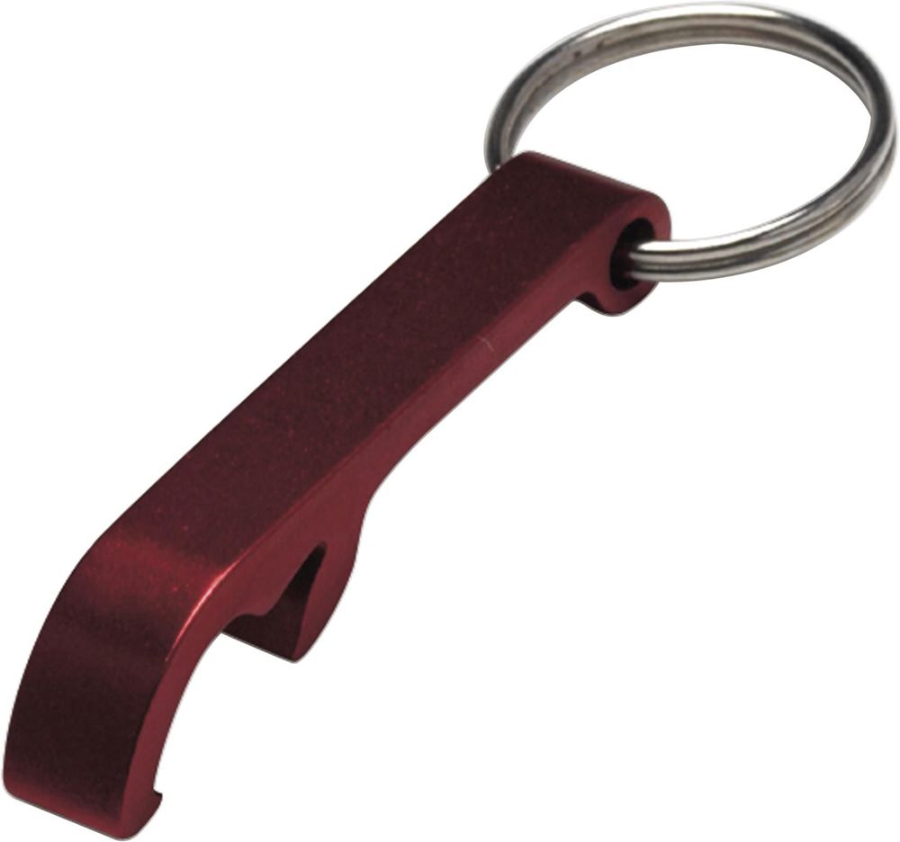 Metalen 2-in-1 sleutelhanger Jalen - Rood