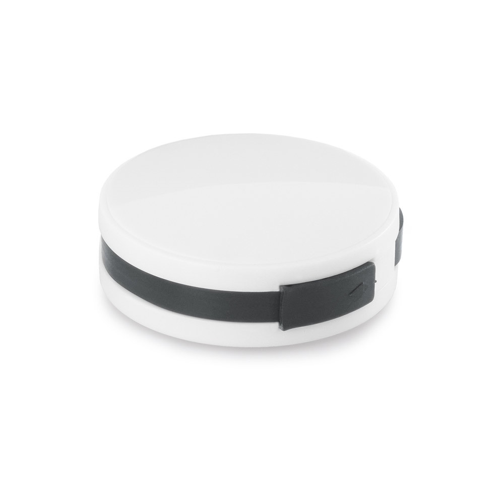 GARDNER. HUB met kabel en 4 USB-A poorten in ABS - Zwart