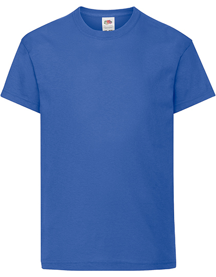 Fruit of the Loom - Kids´ Original T - Royal Blue